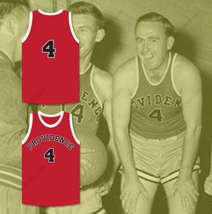 CUSTOM ANY Name Number DINO MARTIN 4 PROVIDENCE STEAMROLLERS RED BASKETBALL JERSEY 1 Top Stitched S-6XL