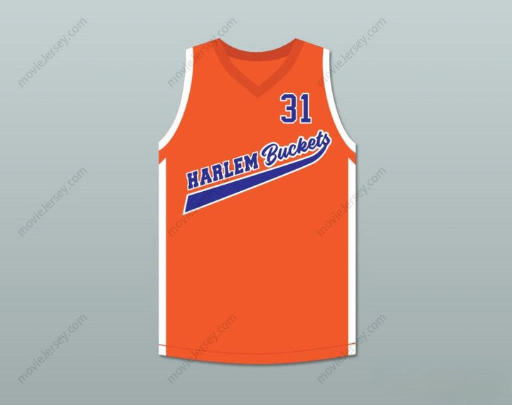 CUSTOM ANY Name Number REGGIE MILLER LIGHTS 31 HARLEM BUCKETS BASKETBALL JERSEY UNCLE DREW Top Stitched S-6XL