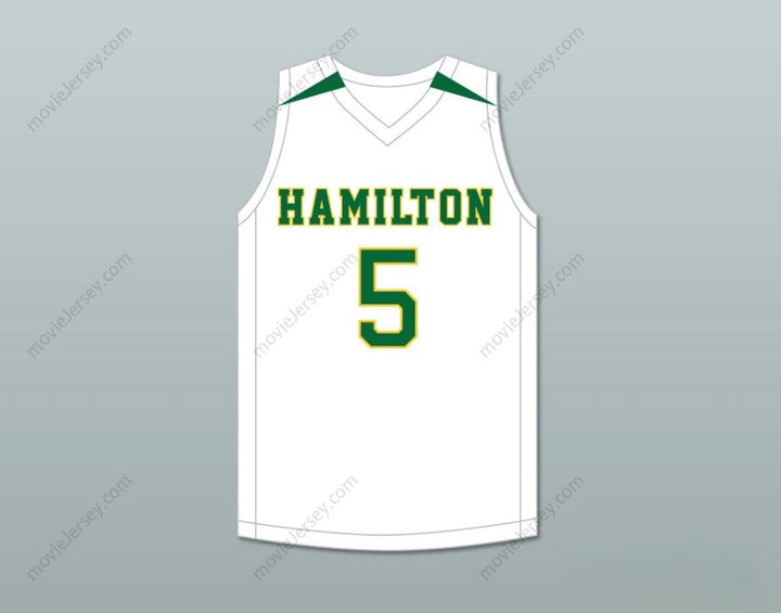 CUSTOM ANY Name Number KEVON LOONEY 5 ALEXANDER  HIGH SCHOOL WILDCATS WHITE BASKETBALL JERSEY 2 Top Stitched S-6XL