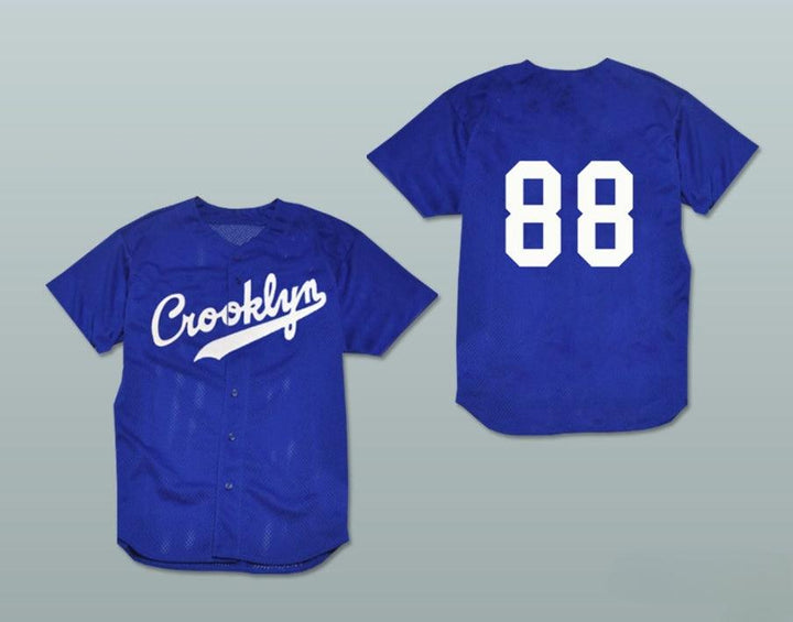 Custom Any Name Number CROOKLYN BASEBALL JERSEY ANY NAME OR NUMBER Top Stitched S-6XL