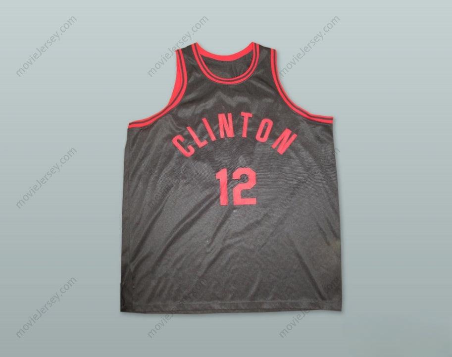 CUSTOM ANY Name Number TINY ARCHIBALD 12 CLINTON HIGH SCHOOL BASKETBALL JERSEY Top Stitched S-6XL