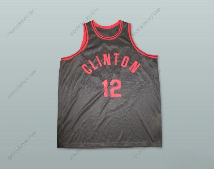 CUSTOM ANY Name Number TINY ARCHIBALD 12 CLINTON HIGH SCHOOL BASKETBALL JERSEY Top Stitched S-6XL