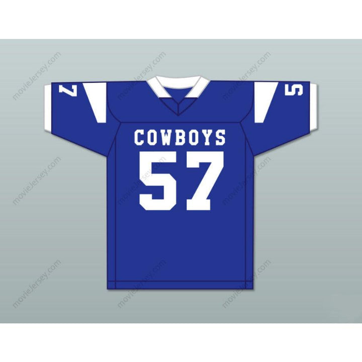 CUSTOM ANY BLUE SHAQUIL BARRETT 57 BOYS TOWN HIGH SCHOOL FOOTBALL JERSEY