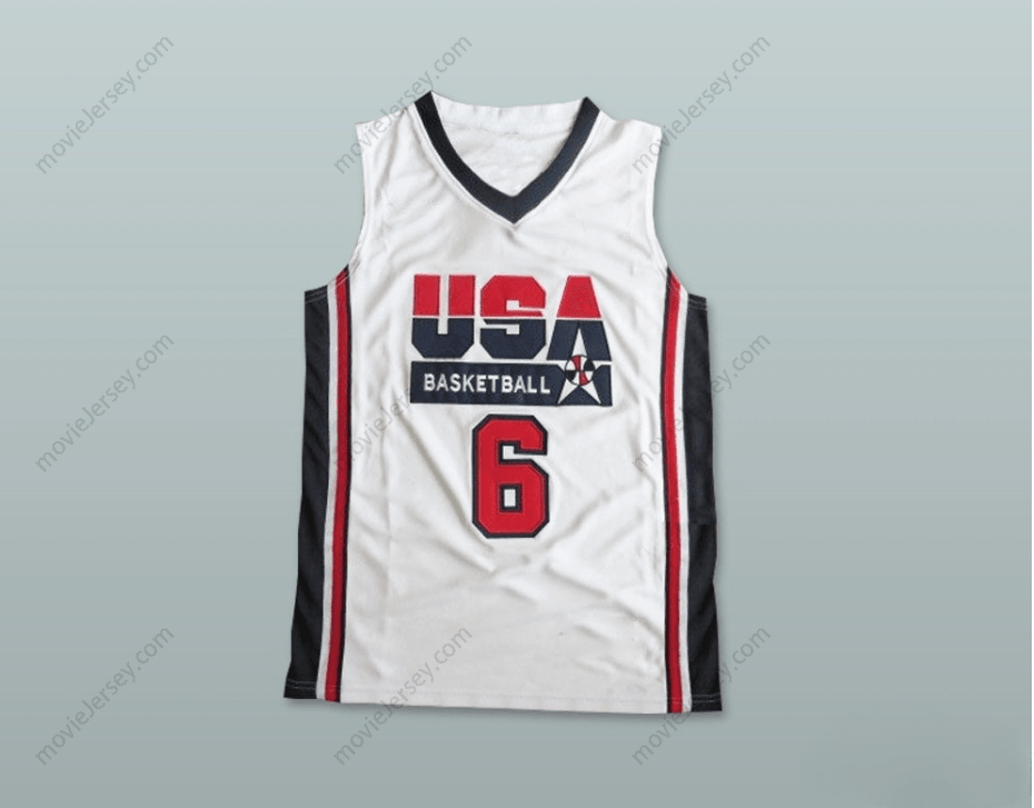 CUSTOM ANY Name Number LEBRON 6 TEAM USA BASKETBALL JERSEY Top Stitched S-6XL