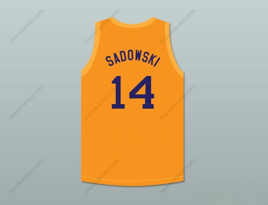 CUSTOM ANY Name Number ED SADOWSKI 14  REBELS BASKETBALL JERSEY Top Stitched S-6XL