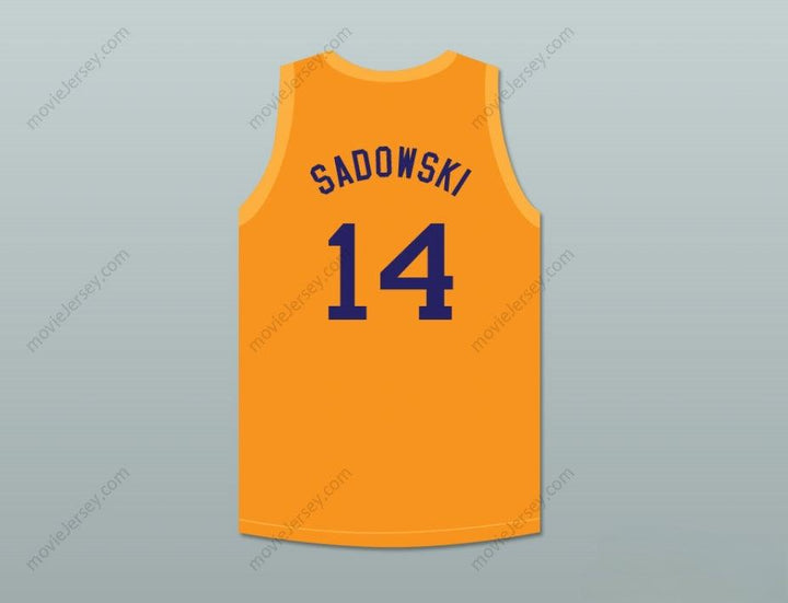 CUSTOM ANY Name Number ED SADOWSKI 14  REBELS BASKETBALL JERSEY Top Stitched S-6XL