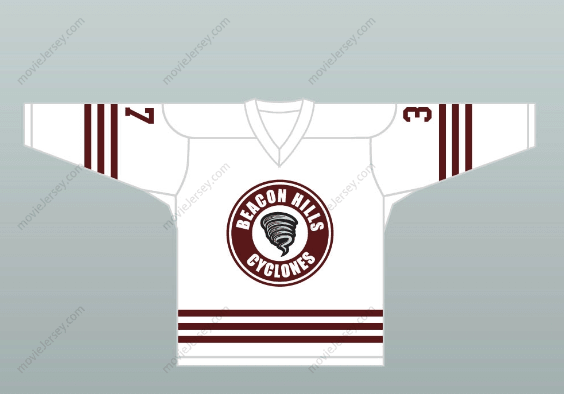 Custom Any Name Number Jackson Whittemore 37 Beacon Hills Cyclones Hockey Jersey Teen Wolf TV Series Top Stitched S-6XL