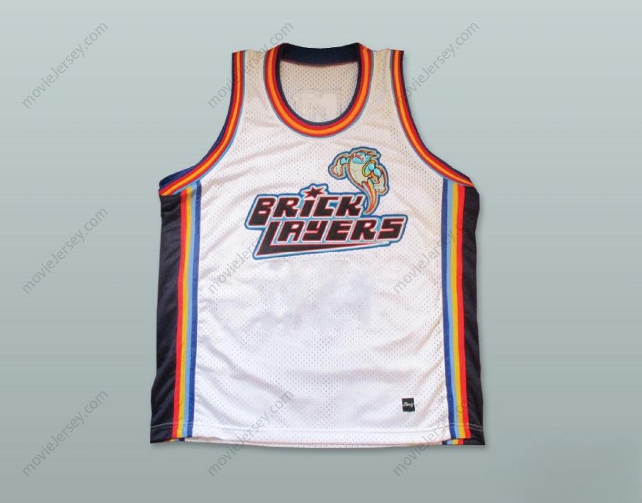 CUSTOM ANY Name Number BLANK BRICKLAYERS BASKETBALL JERSEY SIXTH ANNUAL ROCK N' JOCK B-BALL JAM 1996 Top Stitched S-6XL