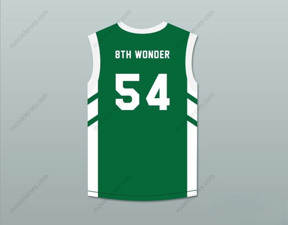 CUSTOM ANY Name Number ANTOINE '8TH WONDER' SCOTT 54 GREEN BASKETBALL JERSEY DENNIS RODMAN'S BIG BANG IN PYONGYANG Top Stitched S-6XL