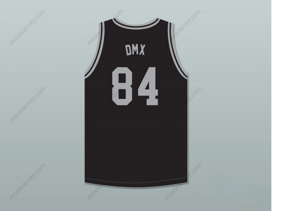 CUSTOM ANY Name Number DMX 84 ROUGH RYDERS BLACK BASKETBALL JERSEY 3 Top Stitched S-6XL