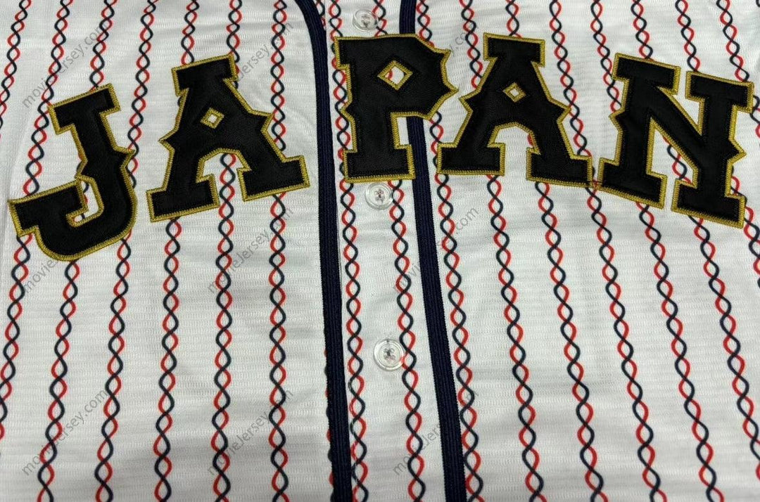 New Shohei Ohtani #16 Japan Baseball 2023 Baseball Classic Jersey Top Stitched