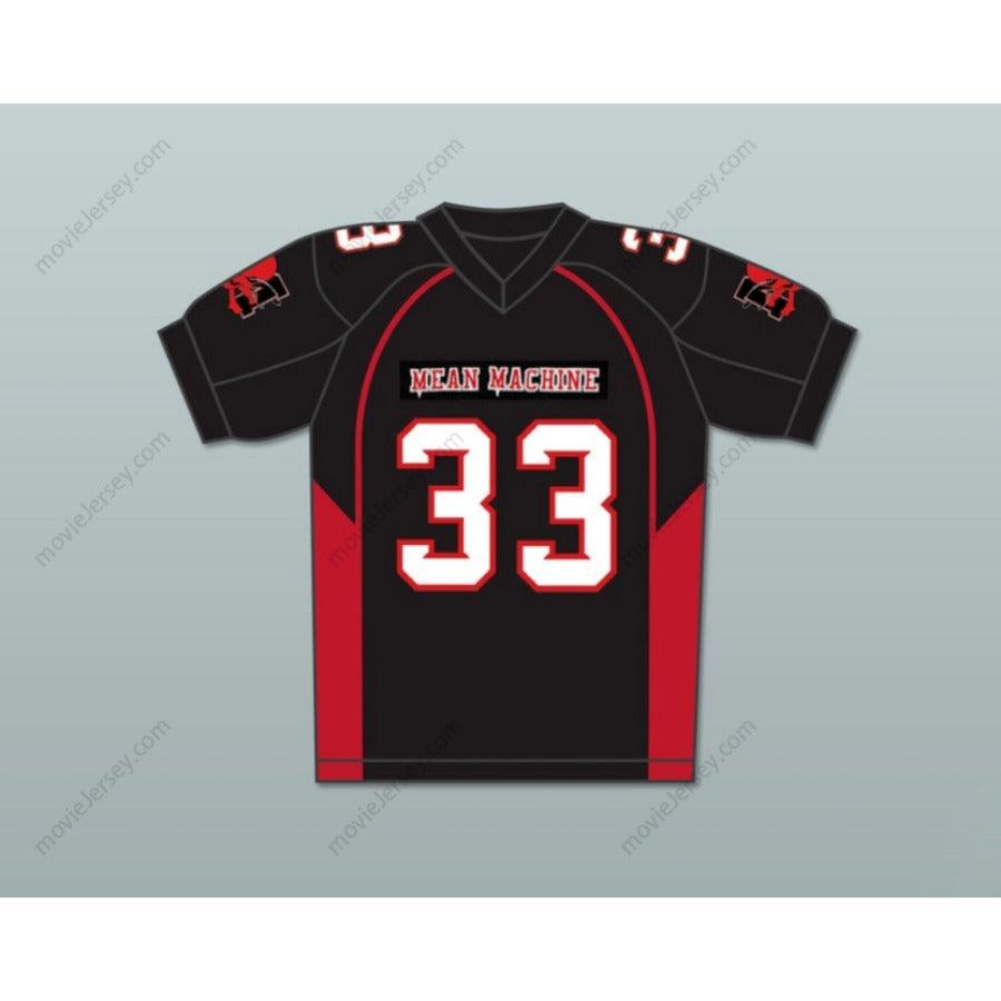CUSTOM ANY Name Number 33 TURNER MEAN MACHINE CONVICTS Football Jersey Top Stitched S-6XL