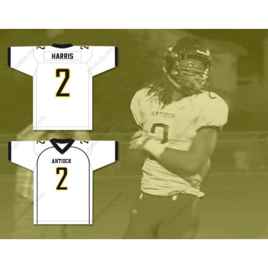 CUSTOM ANY Name Number NAJEE HARRIS 2 ANTIOCH HIGH SCHOOL PANTHERS Football Jersey Top Stitched S-6XL