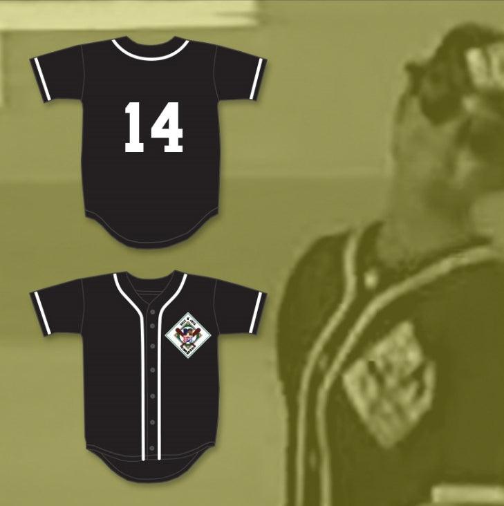 Custom Any Name Number BELINDA CARLISLE 14 AARDVARKS BASEBALL JERSEY 1ST ANNUAL ROCK N' JOCK DIAMOND DERBY 1990 Top Stitched S-6XL