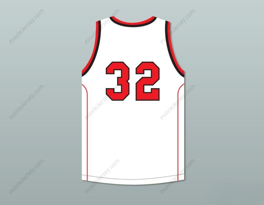 CUSTOM ANY Name Number JIMMER FREDETTE 32  INDIANS HOME BASKETBALL JERSEY Top Stitched S-6XL
