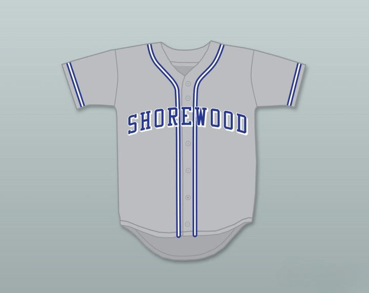 Custom Any Name Number BLAKE SNELL 4  HIGH SCHOOL THUNDERBIRDS GRAY BASEBALL JERSEY 2 Top Stitched S-6XL