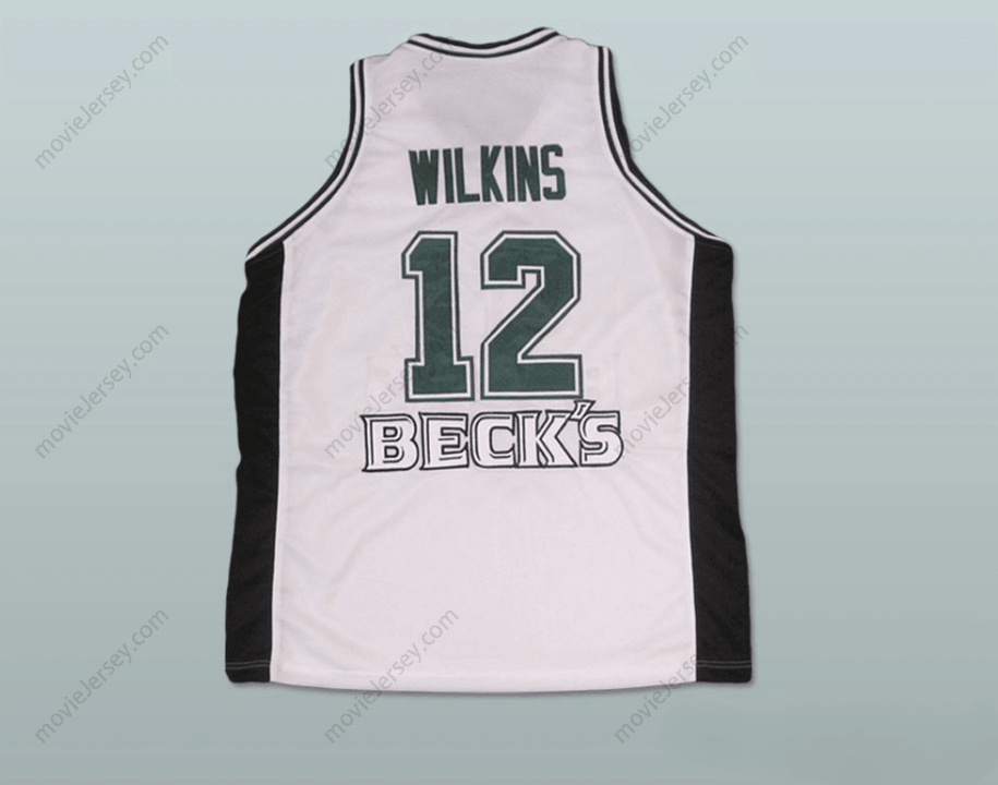 CUSTOM ANY Name Number DOMINIQUE WILKINS BECK'S BASKETBALL JERSEY EUROPEAN ALL SIZES NEW Top Stitched S-6XL