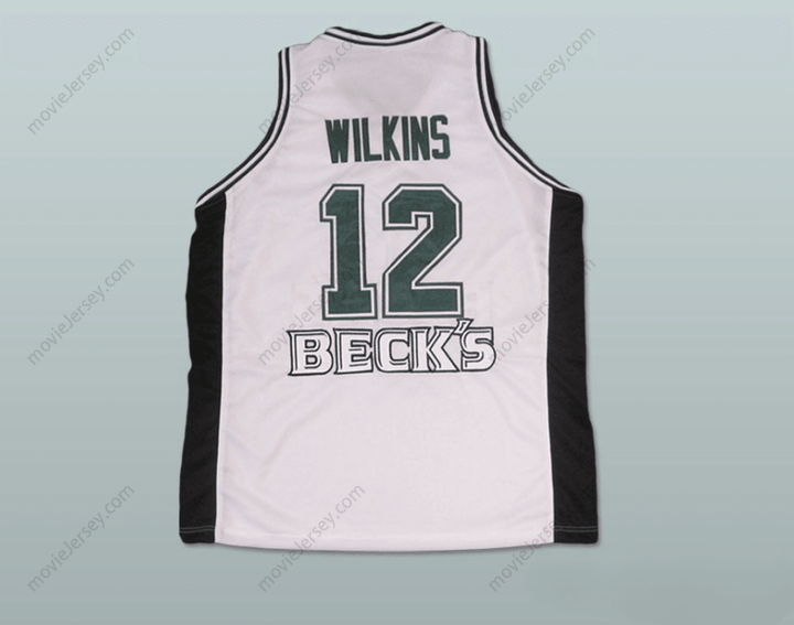 CUSTOM ANY Name Number DOMINIQUE WILKINS BECK'S BASKETBALL JERSEY EUROPEAN ALL SIZES NEW Top Stitched S-6XL