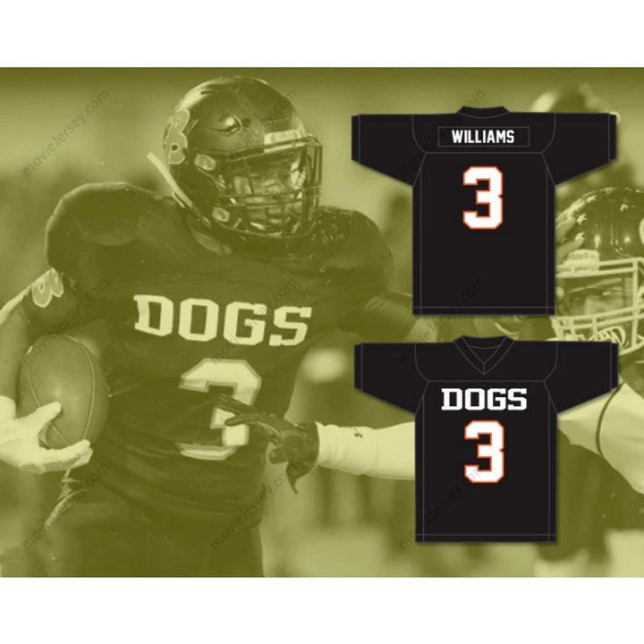 CUSTOM ANY Name Number JAVONTE WILLIAMS 3 WALLACE-ROSE HILL HIGH SCHOOL BULLDOGS Football Jersey Top Stitched S-6XL