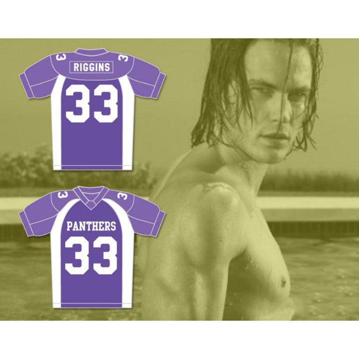 CUSTOM ANY Name Number TAYLOR KITSCH TIM RIGGINS 33 DILLON PANTHERS Football Jersey Top Stitched S-6XL