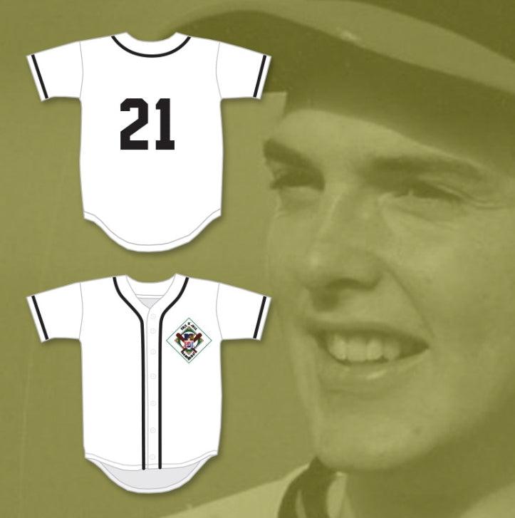 Custom Any Name Number WALLY JOYNER 21 SALAMANDERS BASEBALL JERSEY 1ST ANNUAL ROCK N' JOCK DIAMOND DERBY 1990 Top Stitched S-6XL