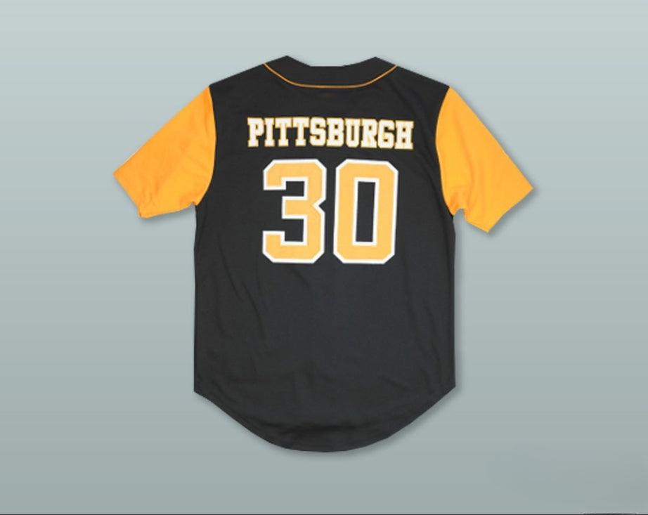 Custom Any Name Number  CRAWFORDS 30 NEGRO LEAGUE BLACK BASEBALL JERSEY Top Stitched S-6XL