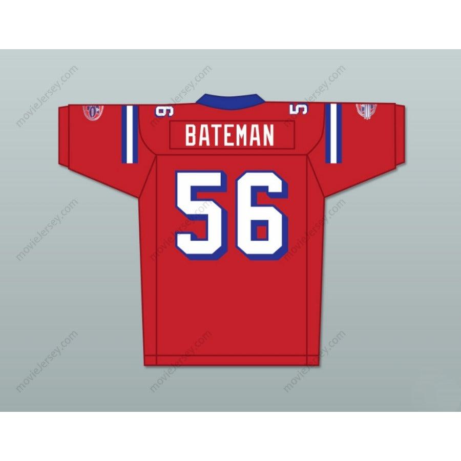 CUSTOM ANY Name Number JON FAVREAU DANIEL BATEMAN 56 WASHINGTON SENTINELS HOME Football Jersey Top Stitched S-6XL