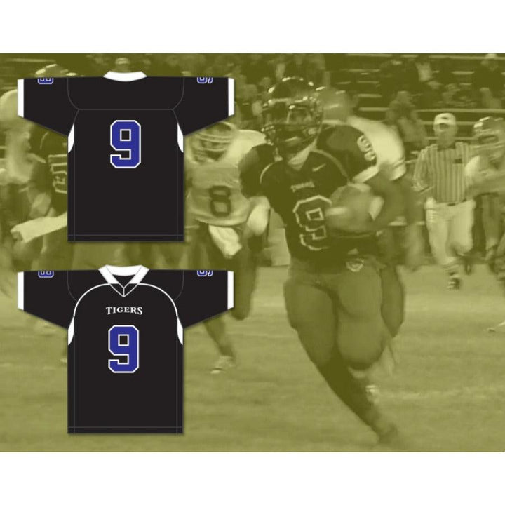 CUSTOM ANY Name Number OMAR WILLIAMS 9 MANASSAS TIGERS HIGH SCHOOL Football Jersey Top Stitched S-6XL