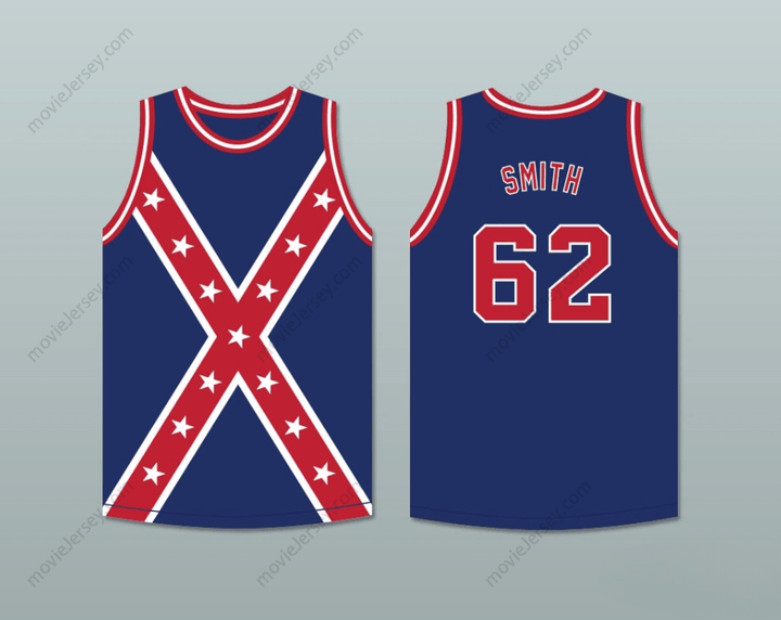 CUSTOM ANY Name Number GENERAL E KIRBY SMITH 62 ARMY OF THE TRANS-MISSISSIPPI FLAG BASKETBALL JERSEY Top Stitched S-6XL