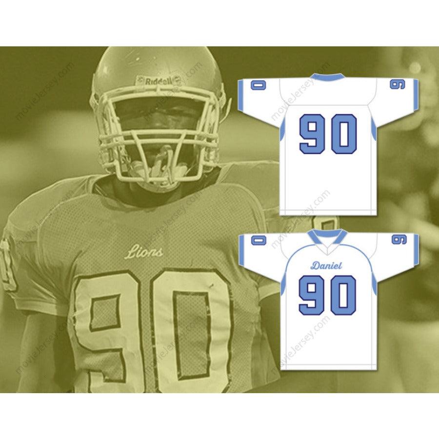 CUSTOM ANY Name Number SHAQ LAWSON 90 D. W. DANIEL HIGH SCHOOL LIONS Football Jersey Top Stitched S-6XL