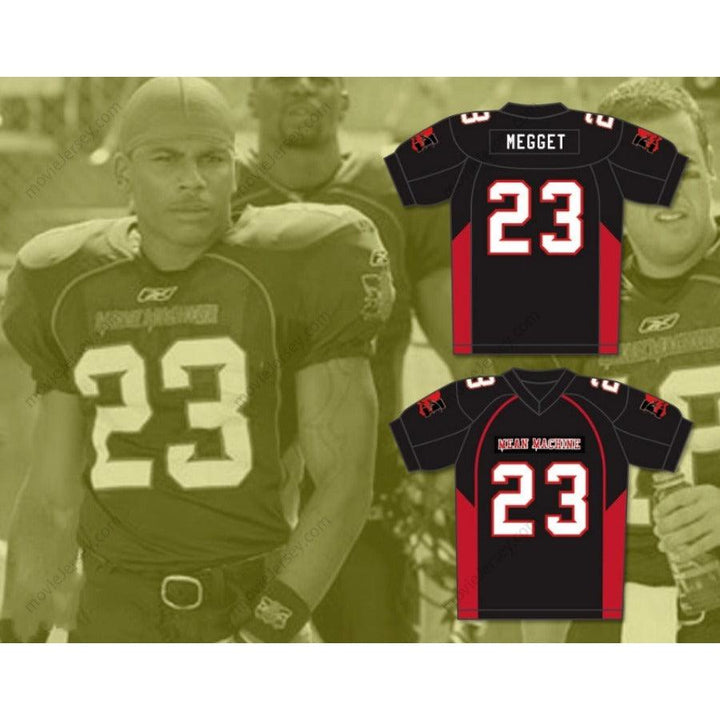 CUSTOM ANY Name Number NELLY 23 EARL MEGGET MEAN MACHINE CONVICTS Football Jersey Top Stitched S-6XL
