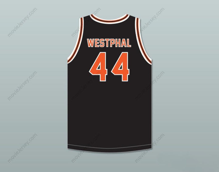 CUSTOM ANY Name Number PAUL WESTPHAL 44 AVIATION HIGH SCHOOL FALCONS BLACK BASKETBALL JERSEY Top Stitched S-6XL