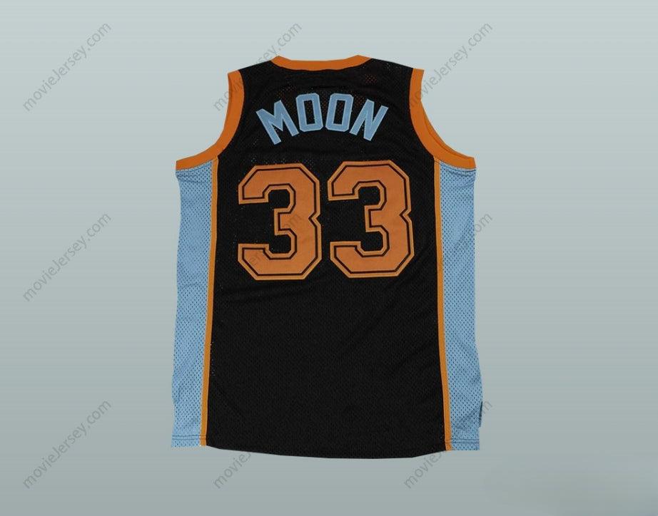 CUSTOM ANY Name Number JACKIE MOON 33 FLINT TROPICS BLACK BASKETBALL JERSEY Top Stitched S-6XL