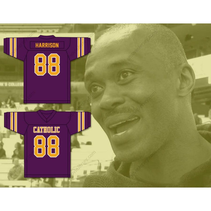 CUSTOM ANY Name Number MARVIN HARRISON 88 ROMAN CATHOLIC HIGH SCHOOL CAHILLITES Football Jersey Top Stitched S-6XL