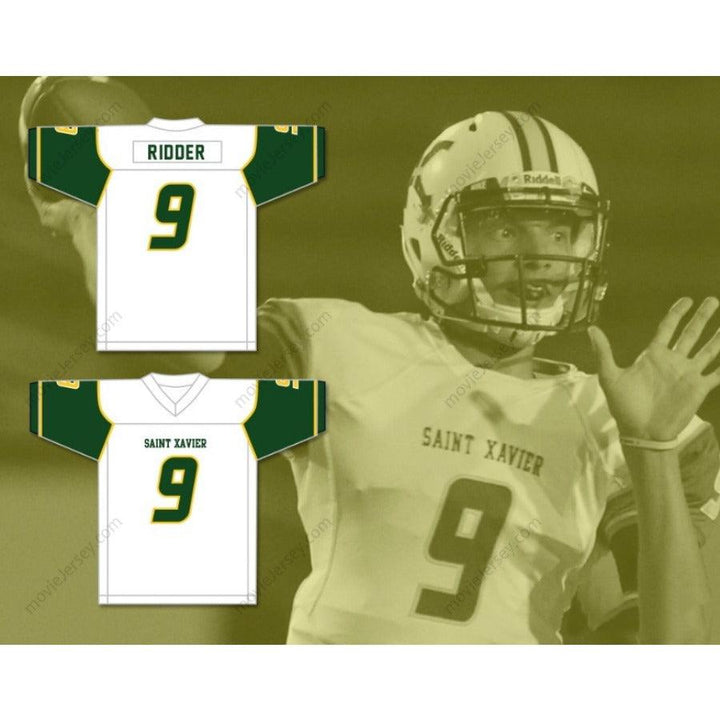 CUSTOM ANY Name Number DESMOND RIDDER 9 ST. XAVIER HIGH SCHOOL TIGERS Football Jersey Top Stitched S-6XL