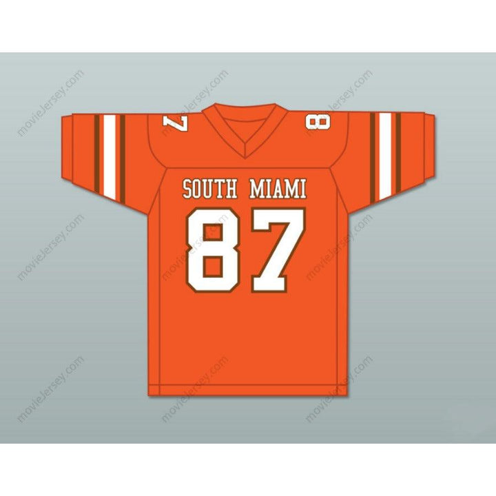 CUSTOM ANY Name Number DERRICK THOMAS 87 SOUTH MIAMI SENIOR HIGH SCHOOL COBRAS Football Jersey Top Stitched S-6XL