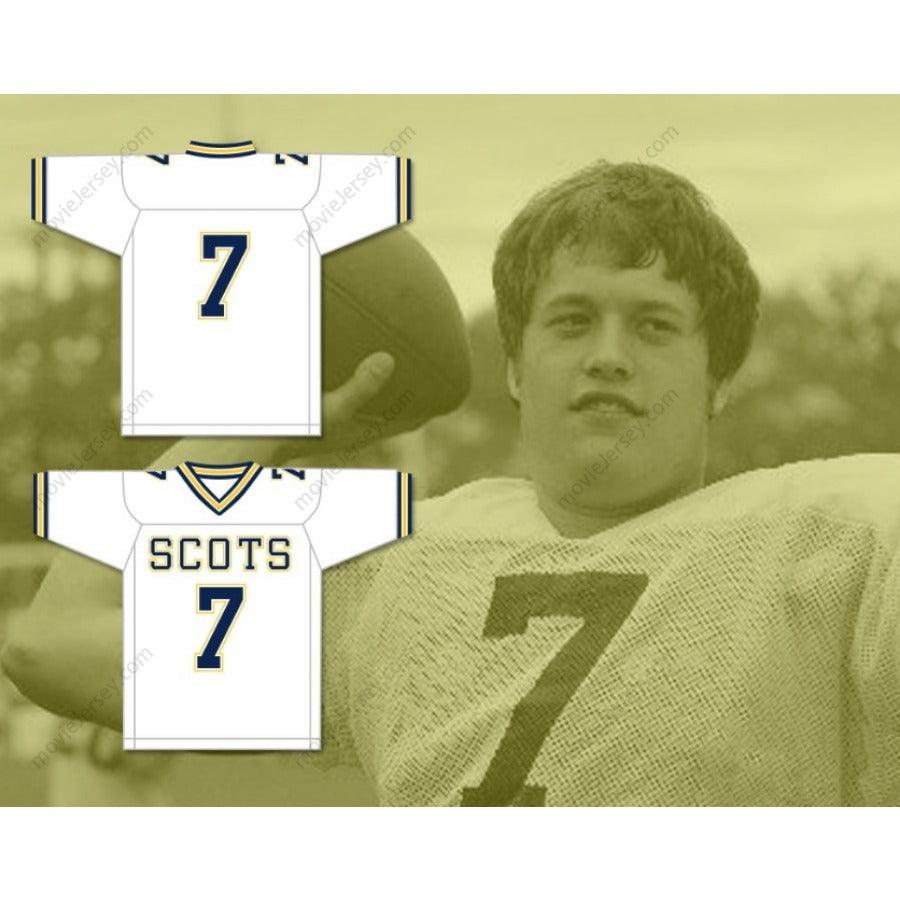 CUSTOM ANY Name Number MATTHEW STAFFORD 7 HIGHLAND PARK HIGH SCHOOL SCOTS Football Jersey Top Stitched S-6XL