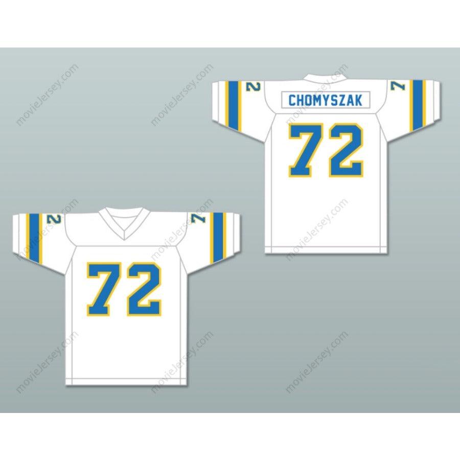 CUSTOM ANY Name Number 1974-75 WFL STEVE CHOMYSZAK 72 PHILADELPHIA BELL Football Jersey Top Stitched S-6XL