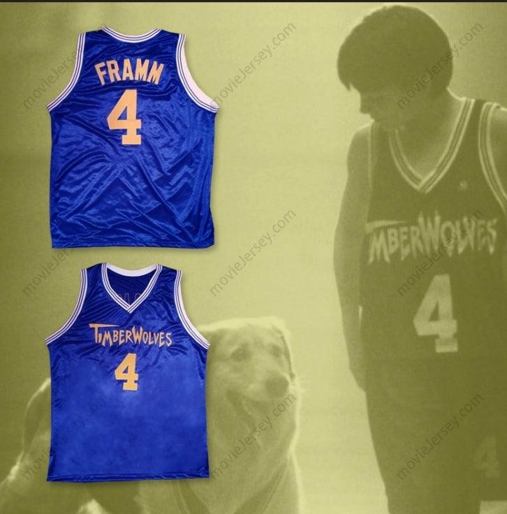 CUSTOM ANY Name Number KEVIN ZEGERS JOSH FRAMM 4  BASKETBALL JERSEY AIR BUD Top Stitched S-6XL