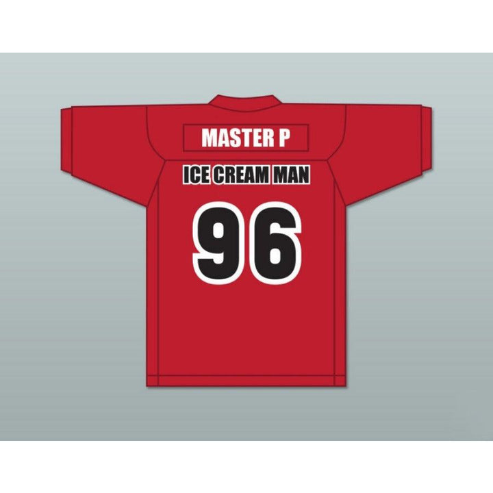 CUSTOM ANY Name Number MASTER P 96 ICE CREAM MAN NO LIMIT RECORDS Football Jersey Top Stitched S-6XL