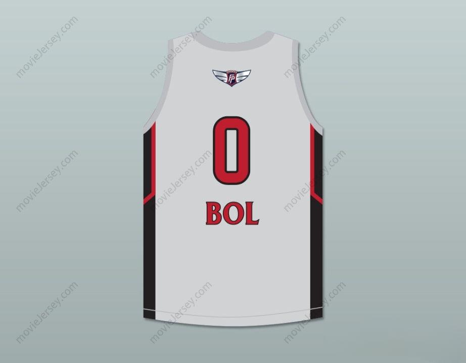 CUSTOM ANY Name Number BOL BOL 0  PREP GRAY BASKETBALL JERSEY 2 Top Stitched S-6XL