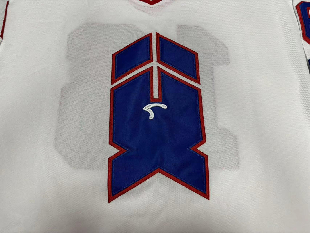 Custom Any Name Number SCOTT GRUHL 16 NEW HAVEN NIGHTHAWKS WHITE HOCKEY JERSEYTop Stitched S-6XL