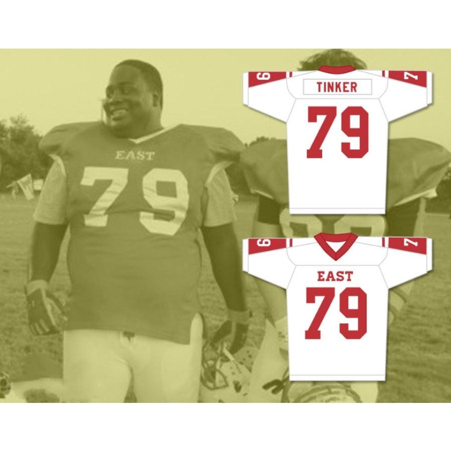 CUSTOM ANY Name Number DALLAS TINKER 79 EAST DILLON LIONS FOOTBALL JERSEY FRIDAY NIGHT LIGHTS Top Stitched S-6XL