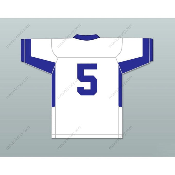 CUSTOM ANY Name Number JAHAN DOTSON 5 NAZARETH AREA HIGH SCHOOL BLUE  Football Jersey Top Stitched S-6XL