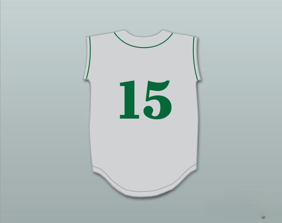 Custom Any Name Number PAUL GOLDSCHMIDT 15 THE  HIGH SCHOOL HIGHLANDERS GRAY BASEBALL JERSEY 1 Top Stitched S-6XL