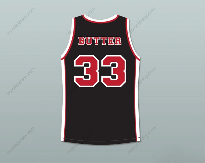 CUSTOM ANY Name Number TALENT HARRIS BUTTER 33 SUNSET PARK BLACK BASKETBALL JERSEY Top Stitched S-6XL