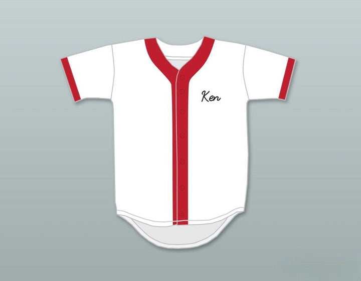 Custom Any Name Number KEN GRIFFEY JR 24  NUCLEAR POWER PLANT SOFTBALL TEAM BASEBALL JERSEY Top Stitched S-6XL