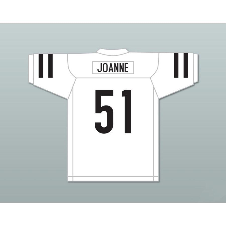 CUSTOM ANY Name Number LG JOANNE 51 PINK FOOTBALL JERSEY GAGA FIVE FOOT TWO Top Stitched S-6XL