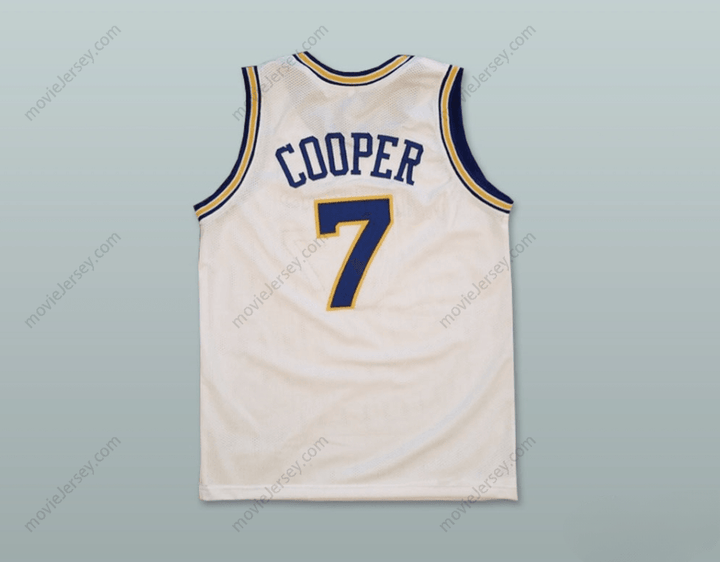 CUSTOM ANY Name Number MARK MARK COOPER 7 PRO CAREER BASKETBALL JERSEY HANGIN' WITH MR. COOPER Top Stitched S-6XL