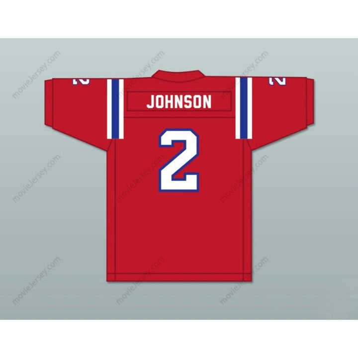 CUSTOM ANY Name Number 1983 USFL TRUMAINE JOHNSON 2 CHICAGO BLITZ ROAD Football Jersey Top Stitched S-6XL